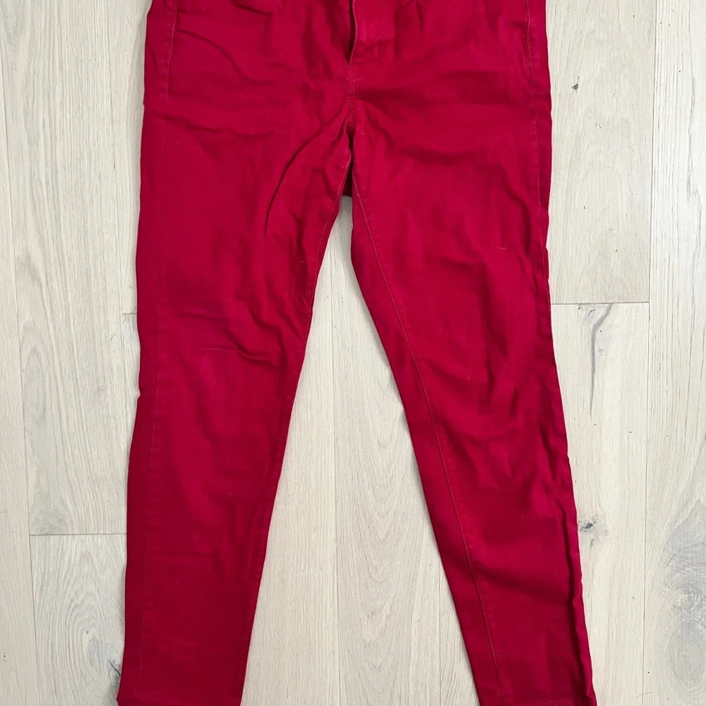 Loft Red Jeans - Picture 2 of 4